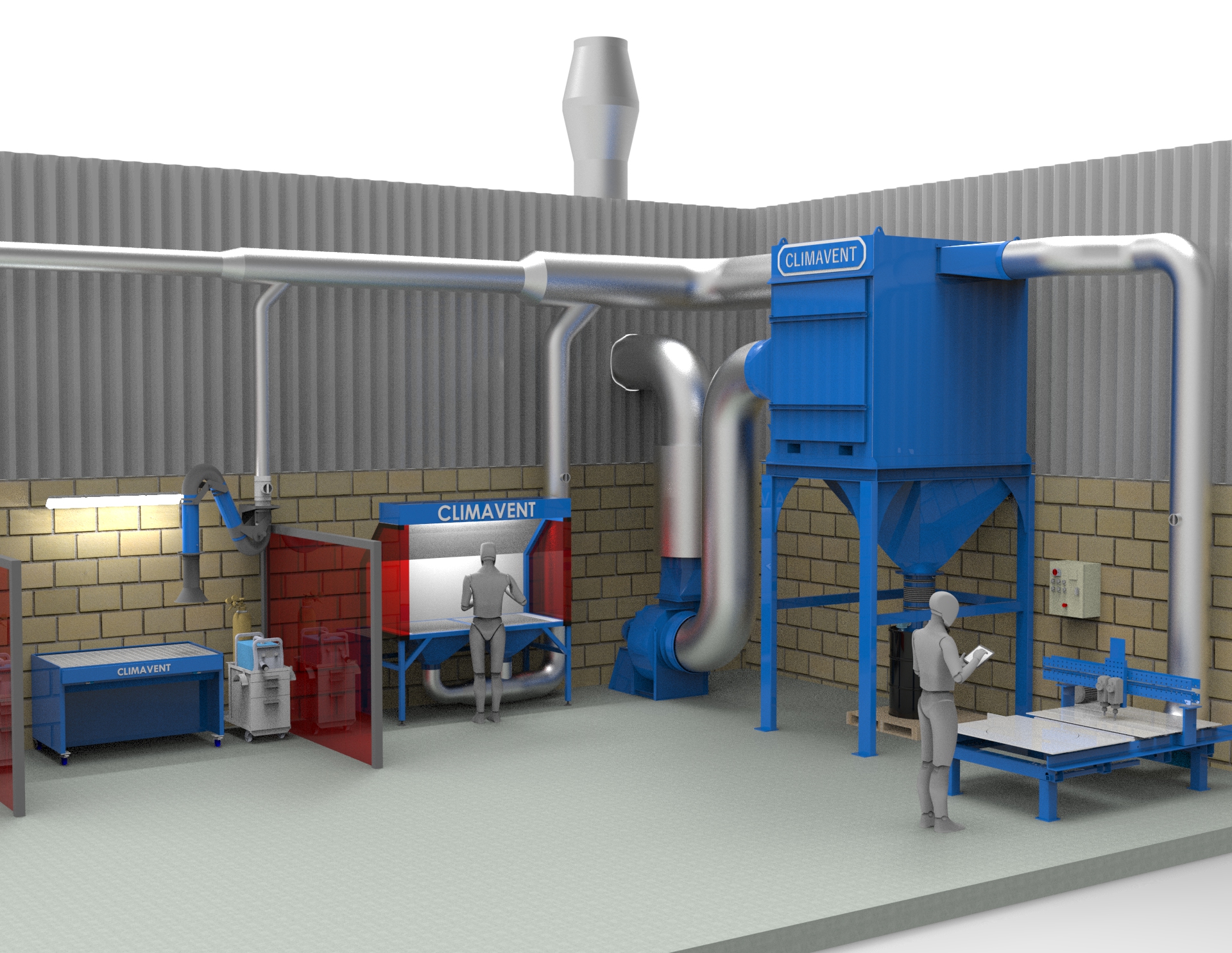Metal Fume Extraction System